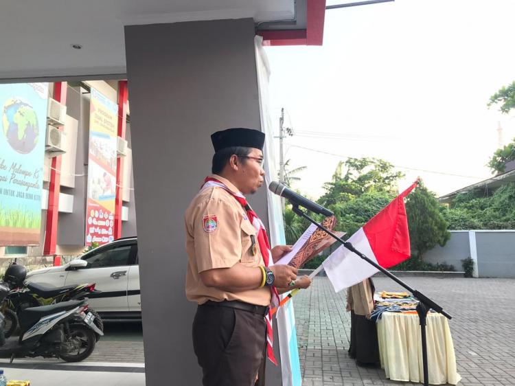{SMK SMAK Makassar} Kegiatan pelepasan dan pelantikan pengurus PERSAMA serta Dewan Ambalan